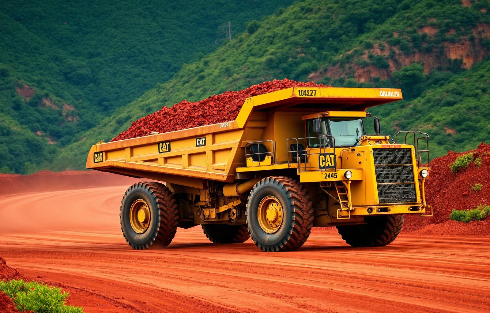 Chargement à la mine